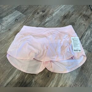 NEW with tags! Lululemon Speed Up High-Rise Lined Short Strawberry Milkshake